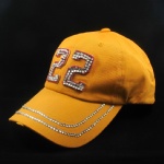 6-panel Fashion Cap with Rhinestone