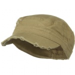 Cotton Herringbone Army Cap
