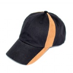 Baseball Cap with Contrast Micro Suede on Two Sides