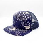 Retro Eastern Style Printed 5 Panels Trucker Cap