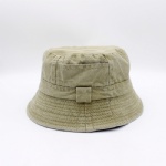 Cotton Short Brim Washed Fisherman Hat