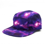 5 Panels Retro Universe Sublimation Printing Cap