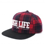 5 Panels Promotional Flat Peak Snapback Cap