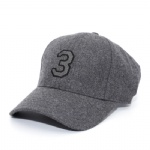 6 Panel Wool Blend Promotional Baseball Cap